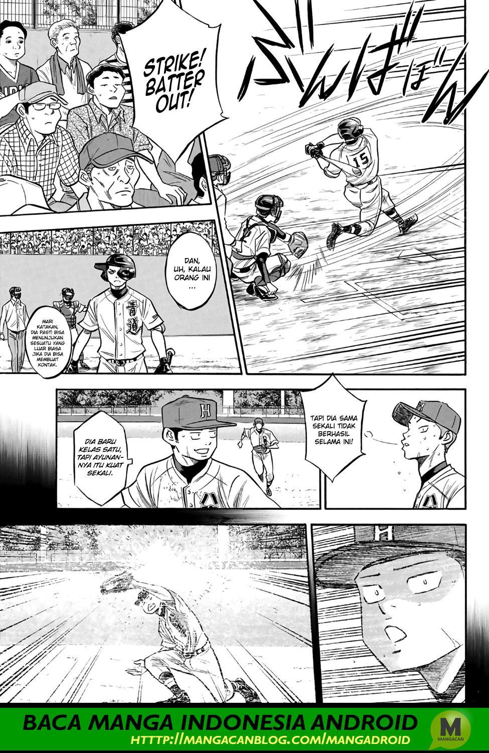 Diamond no Ace Act 2 Bab 164 halaman 7