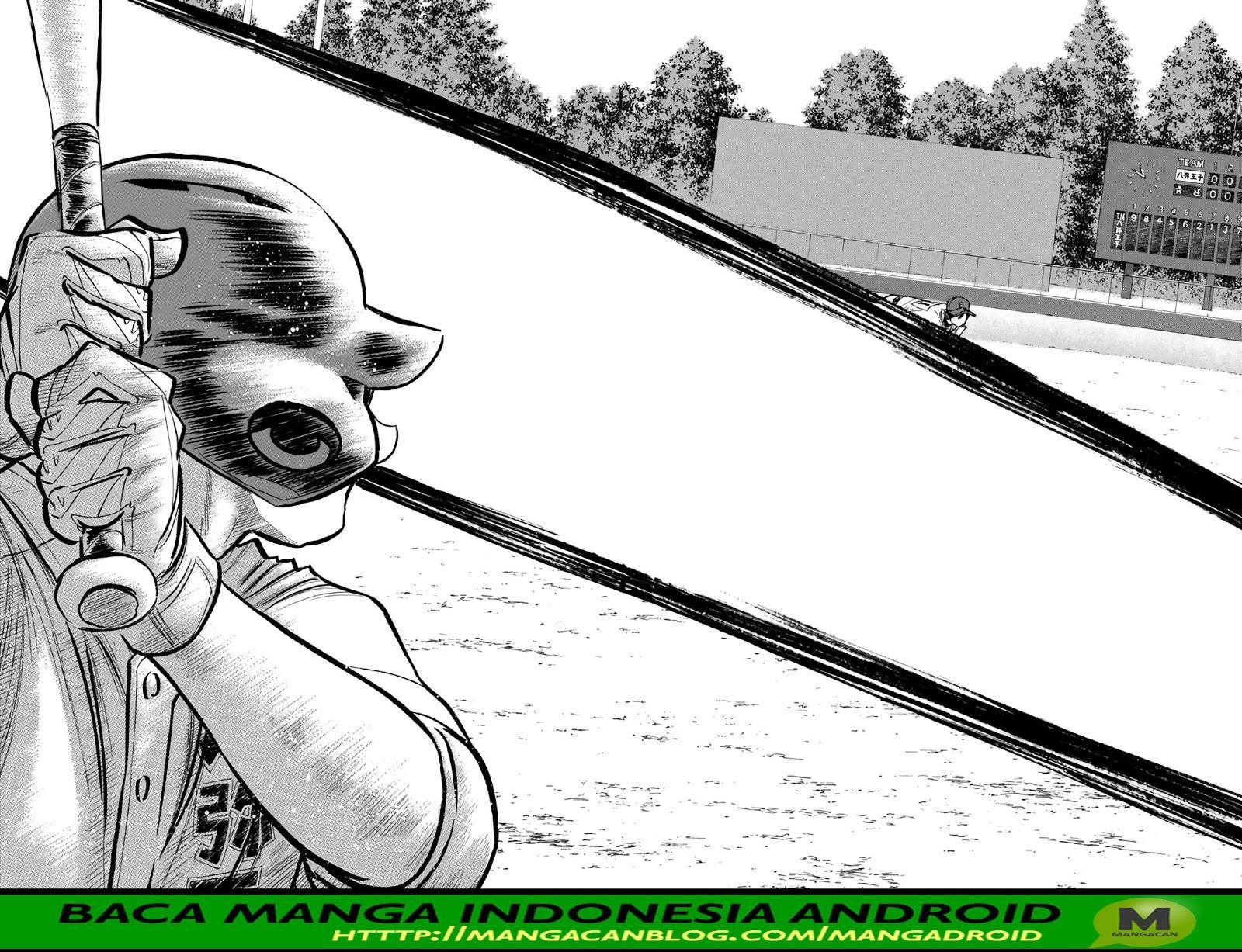Diamond no Ace Act 2 Bab 164 halaman 10