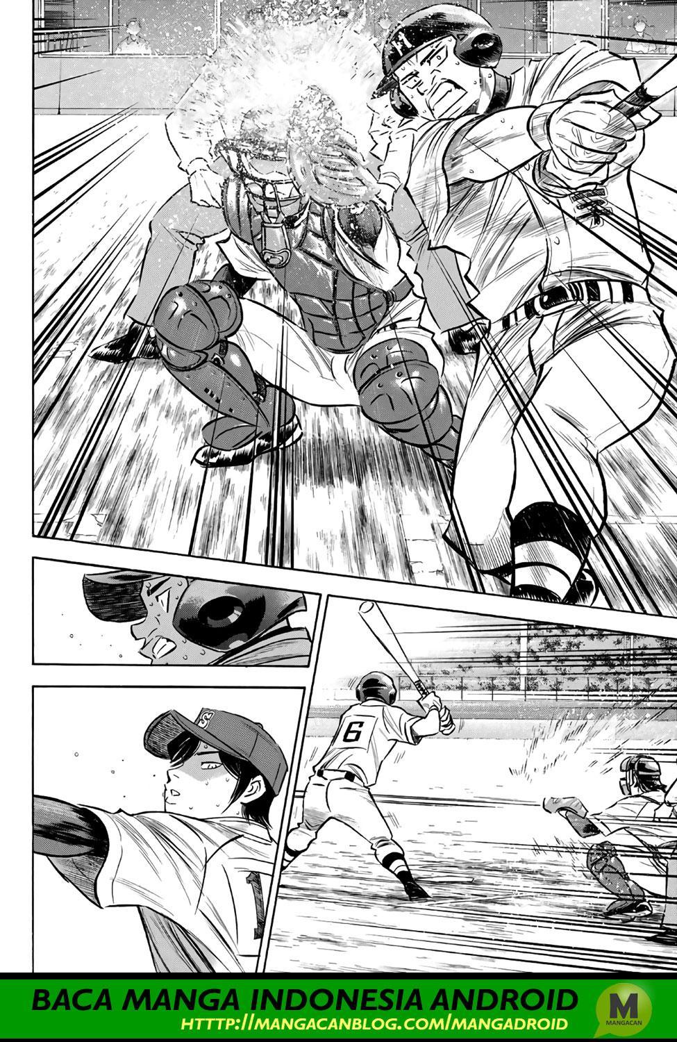 Diamond no Ace Act 2 Bab 164 halaman 11