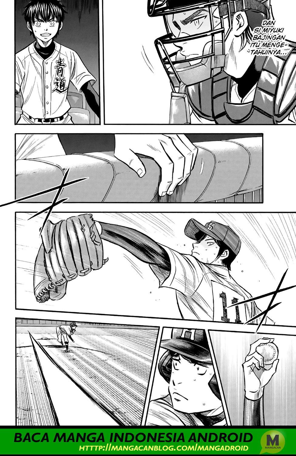 Diamond no Ace Act 2 Bab 164 halaman 15