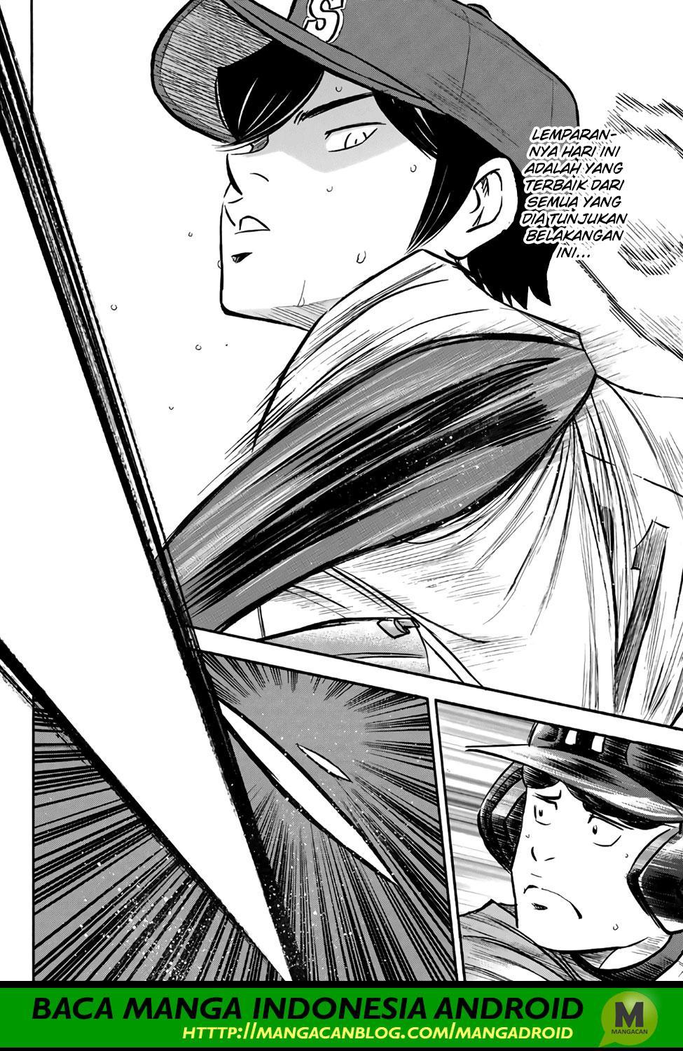 Diamond no Ace Act 2 Bab 164 halaman 17