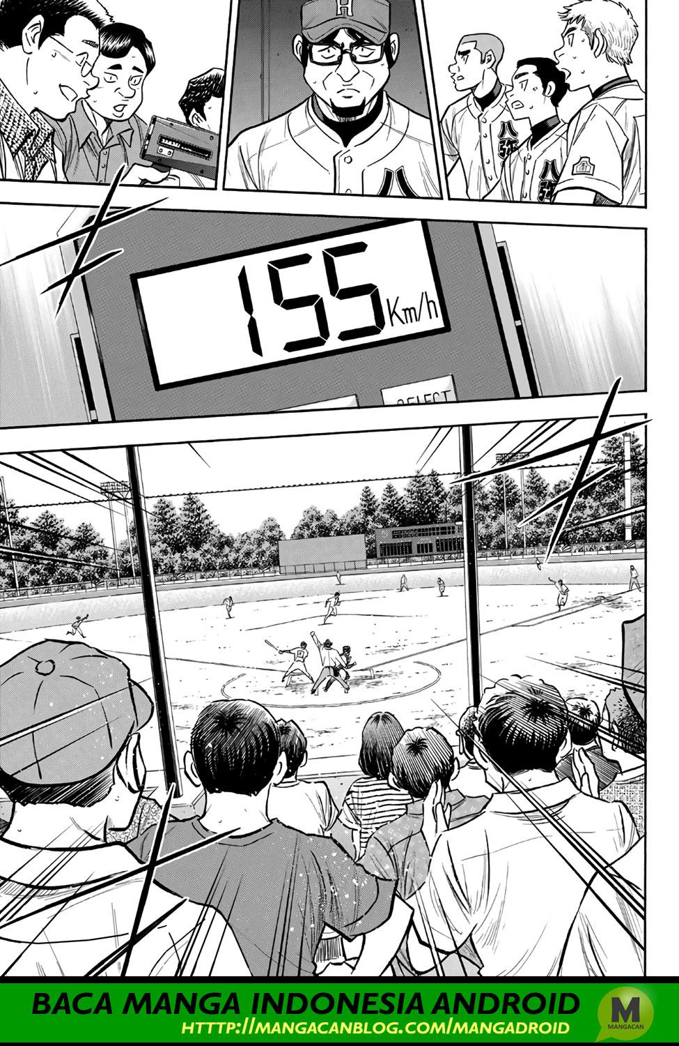 Diamond no Ace Act 2 Bab 165 halaman 3