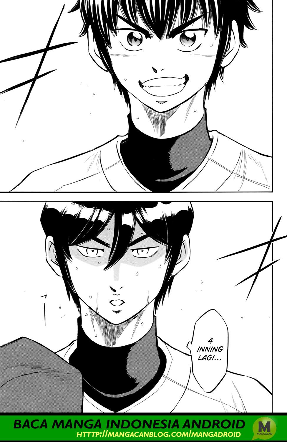 Diamond no Ace Act 2 Bab 165 halaman 6