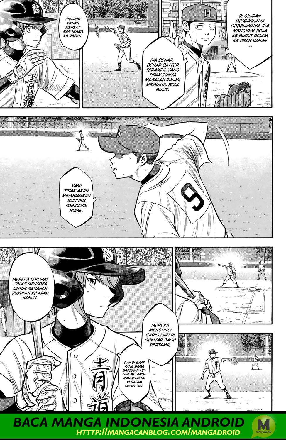Diamond no Ace Act 2 Bab 165 halaman 12