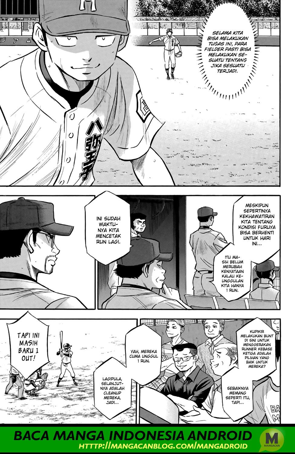 Diamond no Ace Act 2 Bab 165 halaman 14