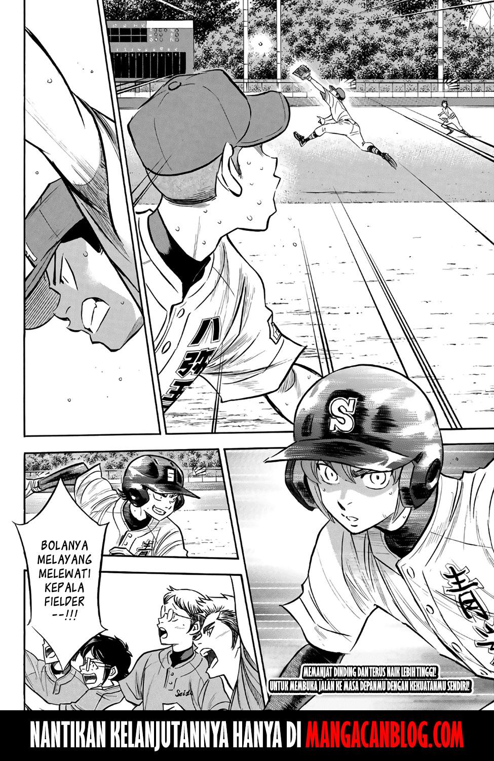 Diamond no Ace Act 2 Bab 165 halaman 19