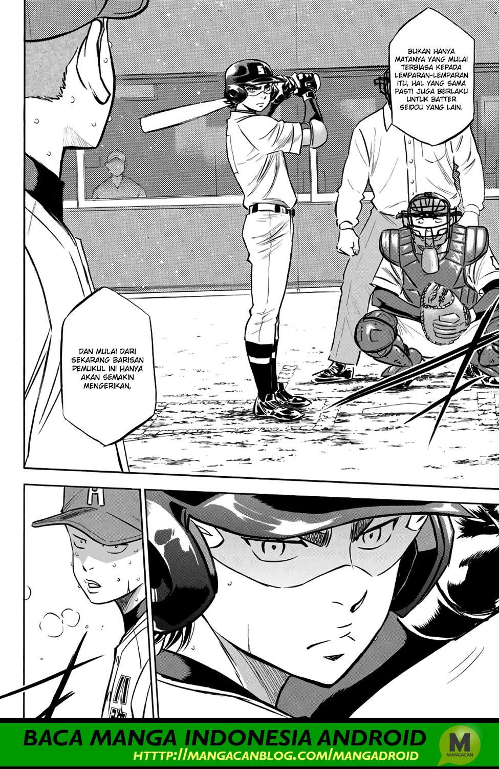 Diamond no Ace Act 2 chapter 166 halaman 8