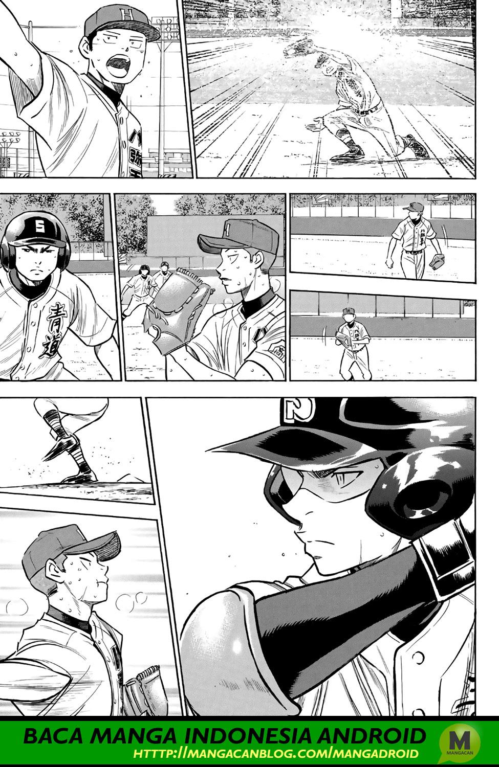 Diamond no Ace Act 2 chapter 166 halaman 9