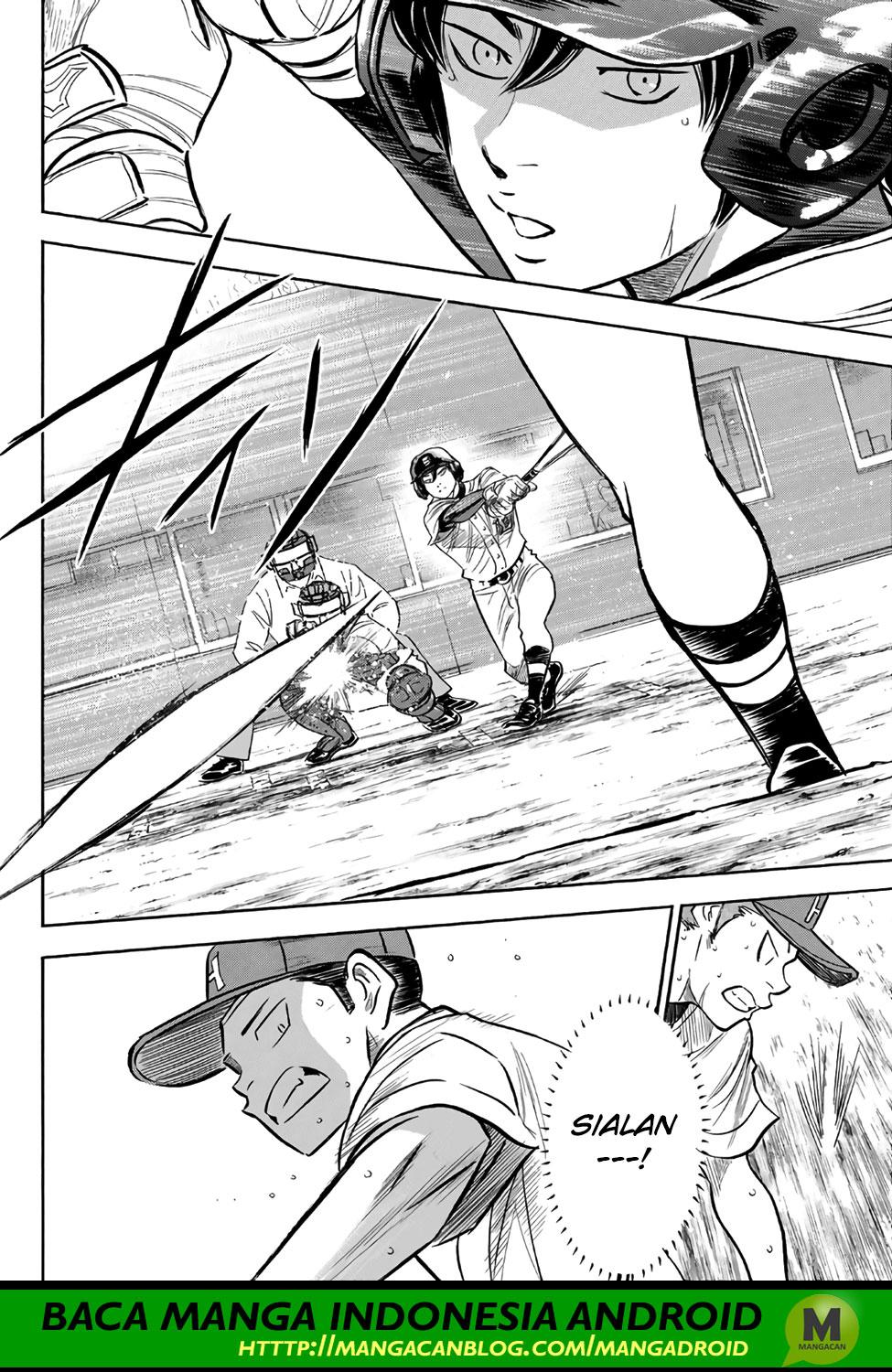 Diamond no Ace Act 2 chapter 166 halaman 17