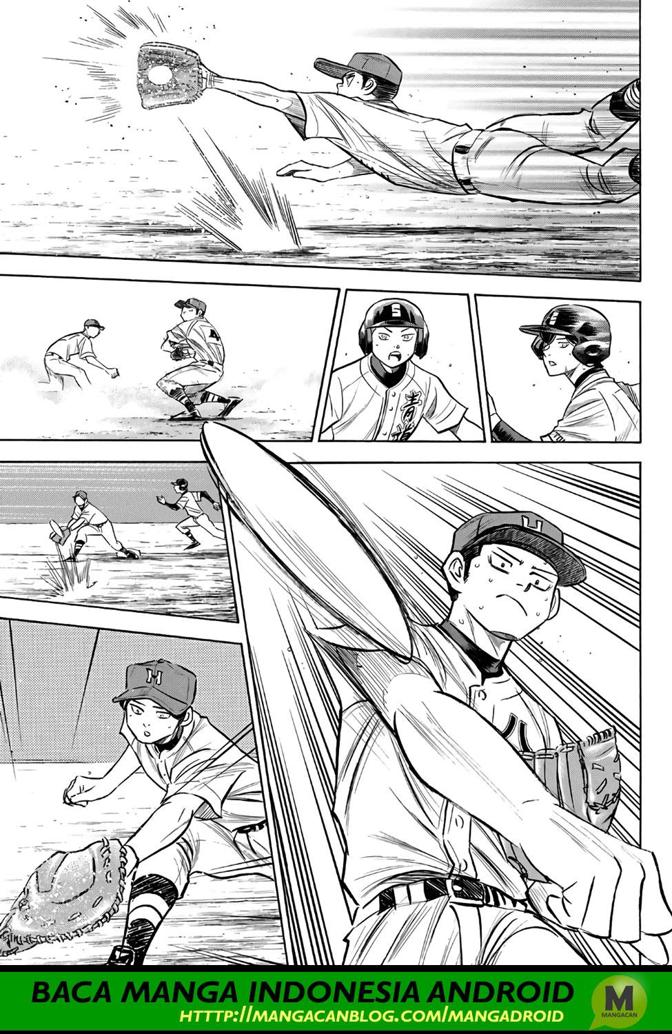 Diamond no Ace Act 2 chapter 166 halaman 18