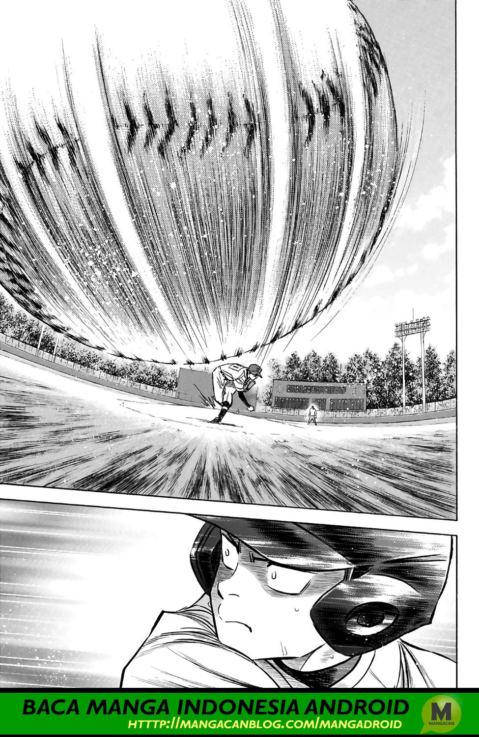 Diamond no Ace Act 2 Bab 167 halaman 9