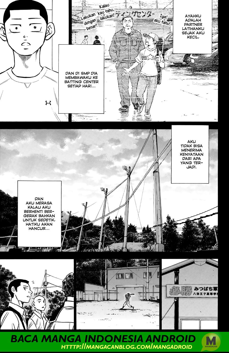 Diamond no Ace Act 2 Bab 167 halaman 13