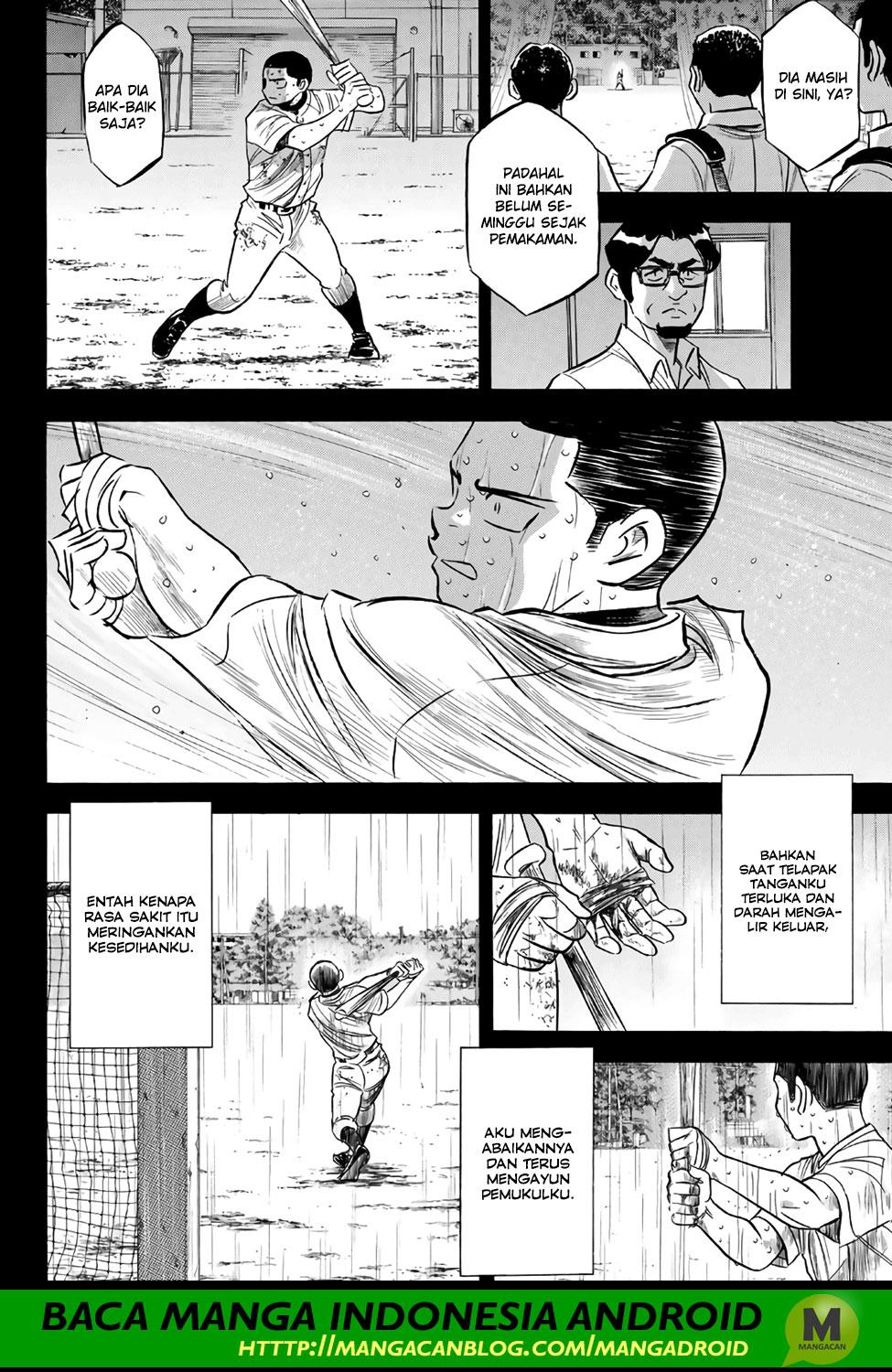 Diamond no Ace Act 2 Bab 167 halaman 14