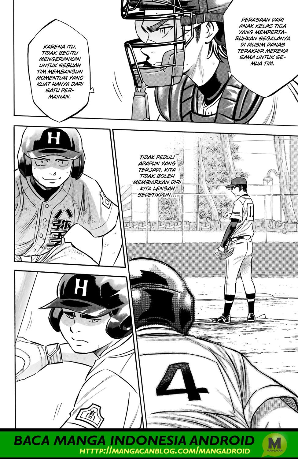 Diamond no Ace Act 2 Bab 167 halaman 20