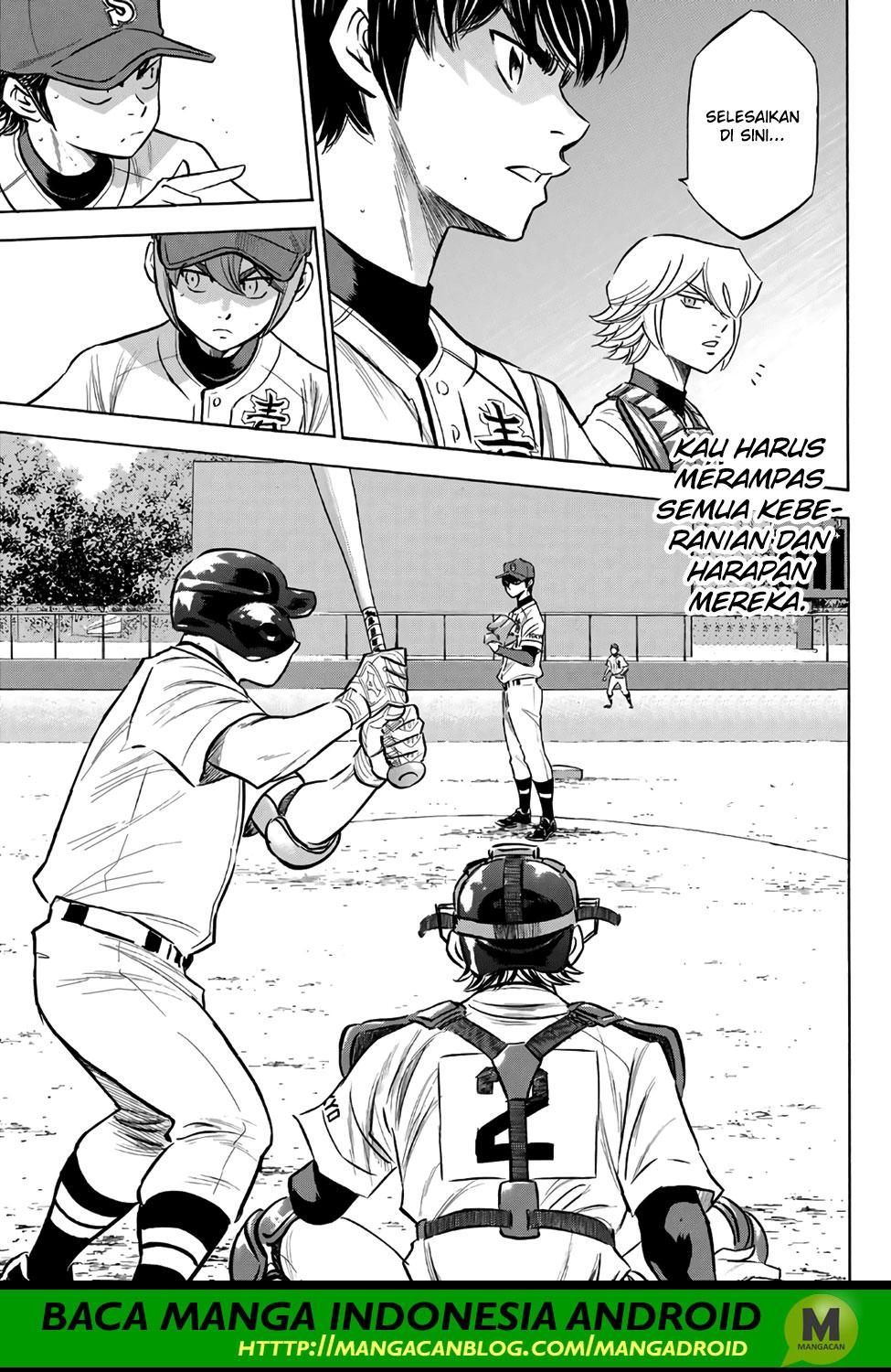 Diamond no Ace Act 2 Bab 167 halaman 21
