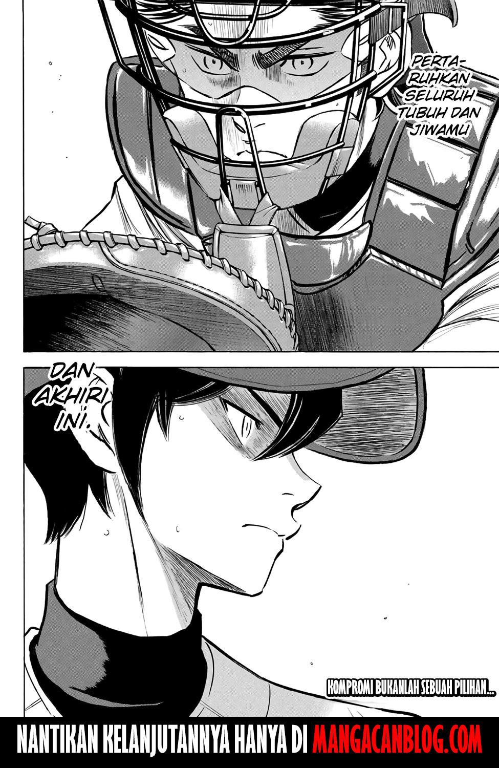 Diamond no Ace Act 2 Bab 167 halaman 22