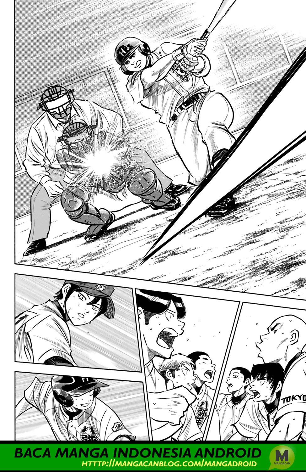 Diamond no Ace Act 2 chapter 168 halaman 6