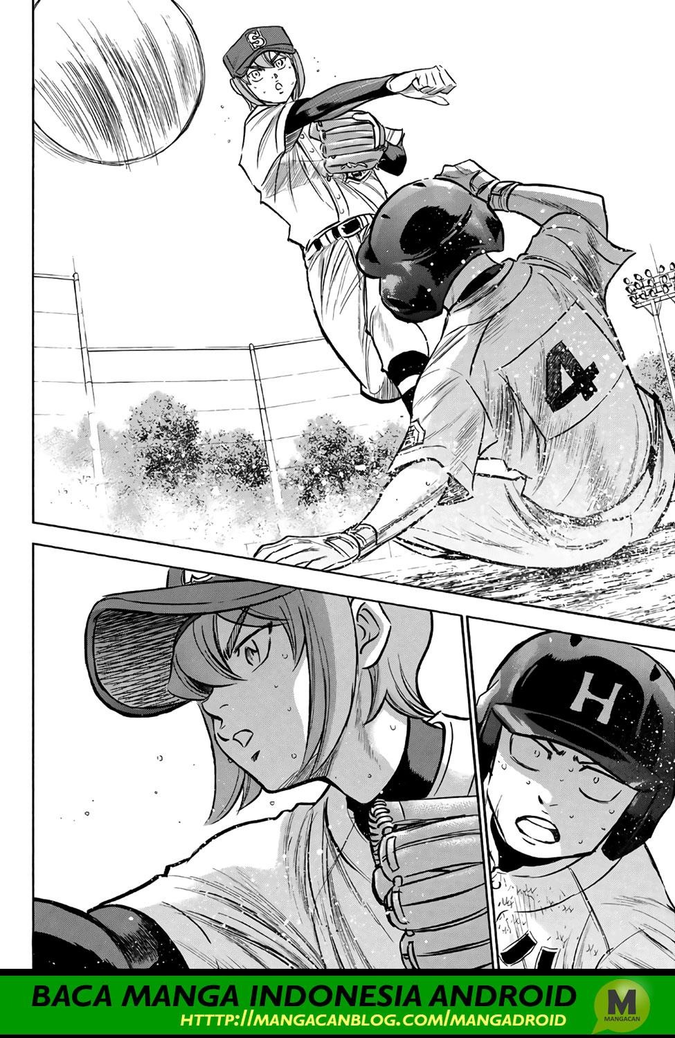 Diamond no Ace Act 2 chapter 168 halaman 8