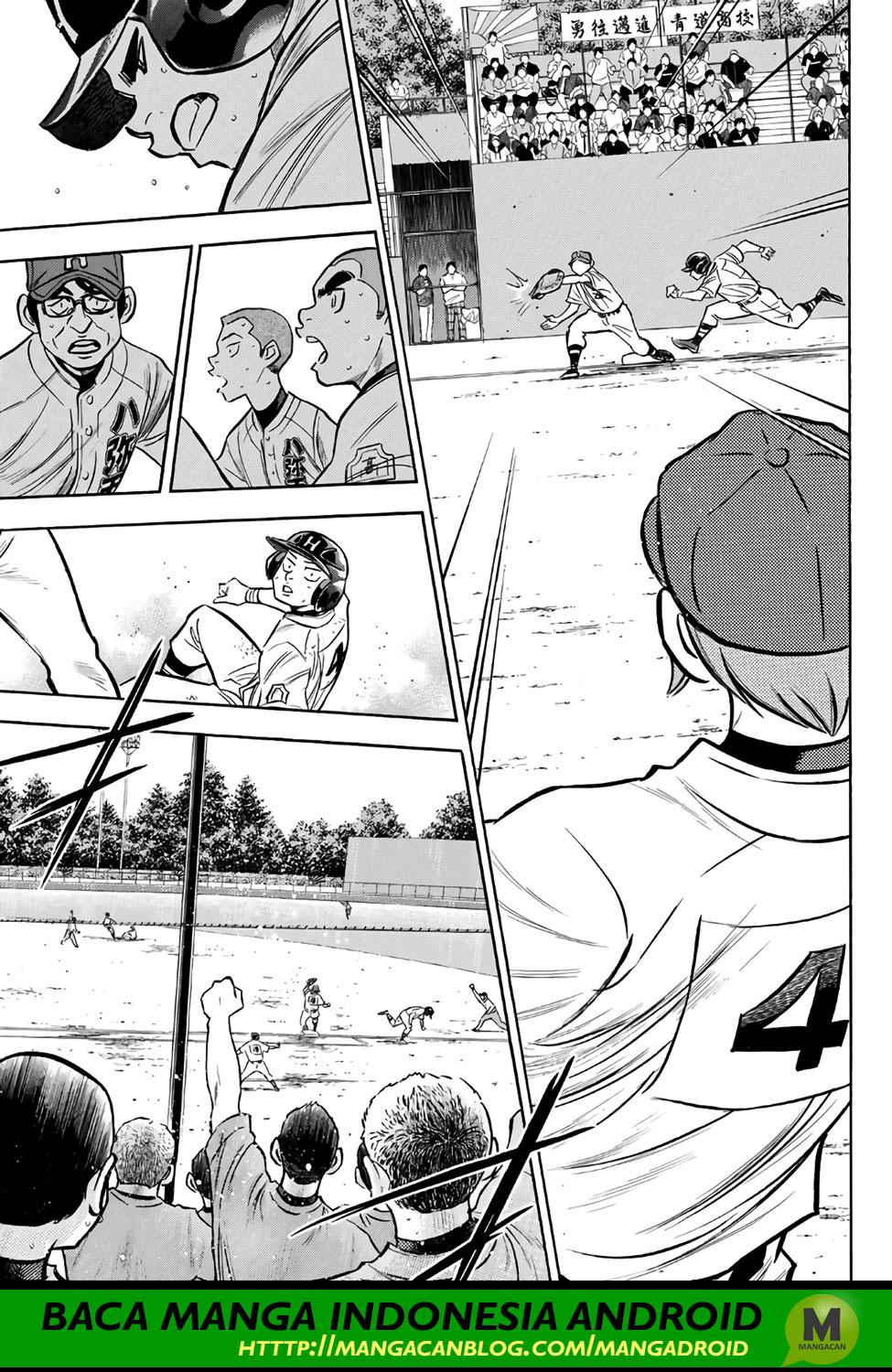 Diamond no Ace Act 2 chapter 168 halaman 9