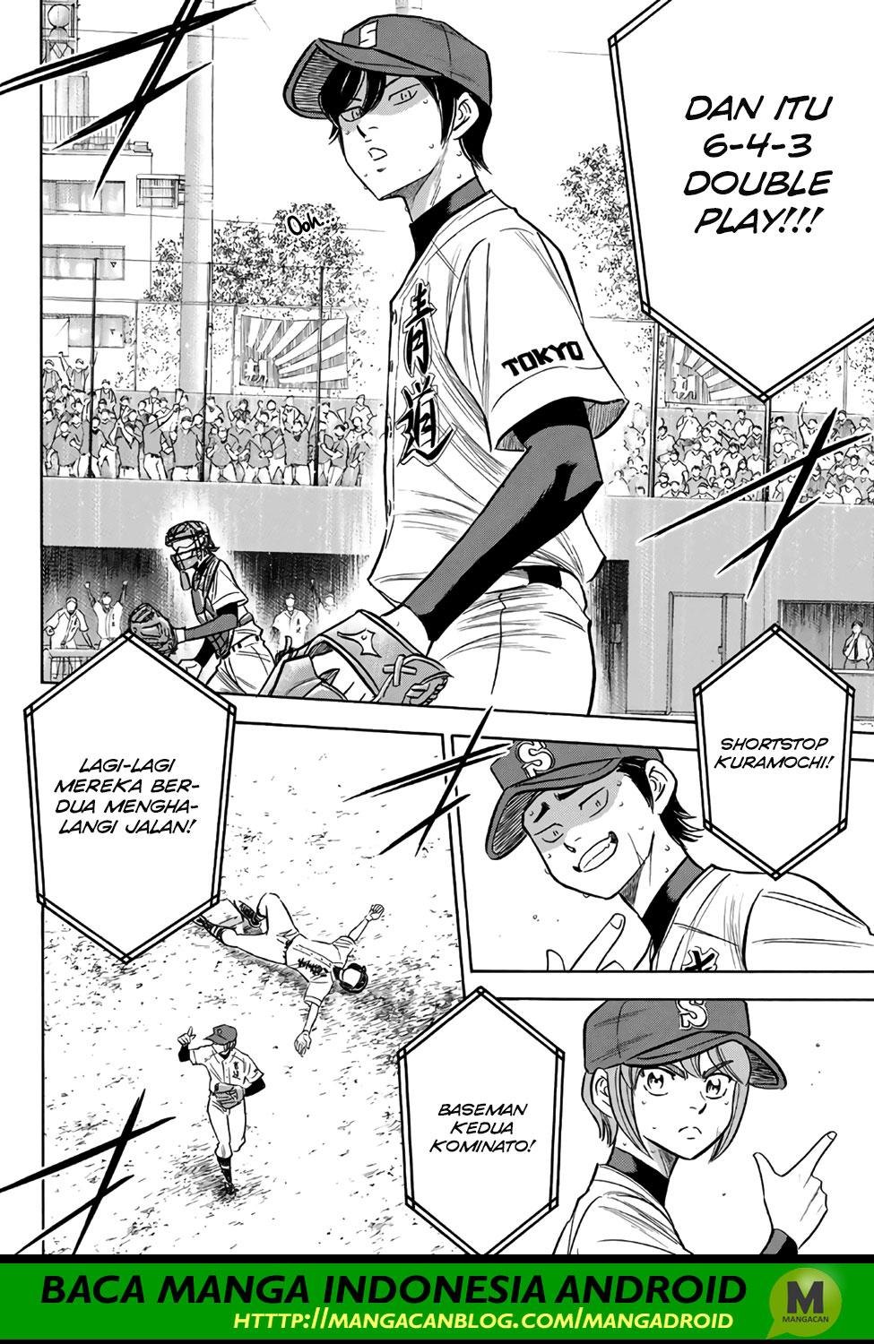 Diamond no Ace Act 2 chapter 168 halaman 10