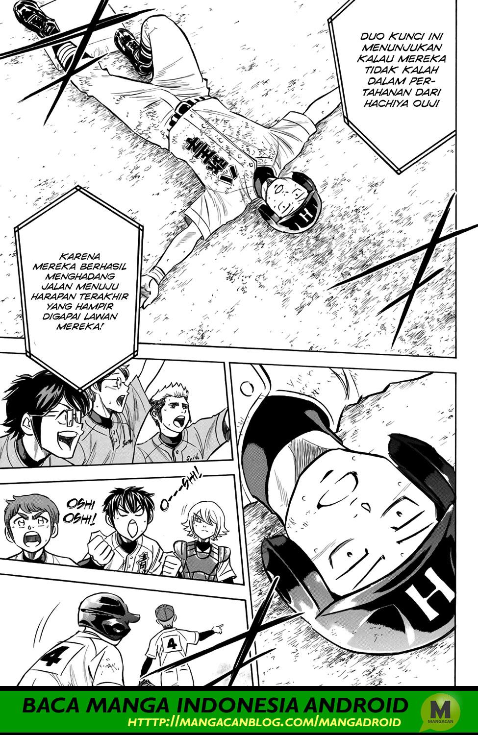 Diamond no Ace Act 2 chapter 168 halaman 11