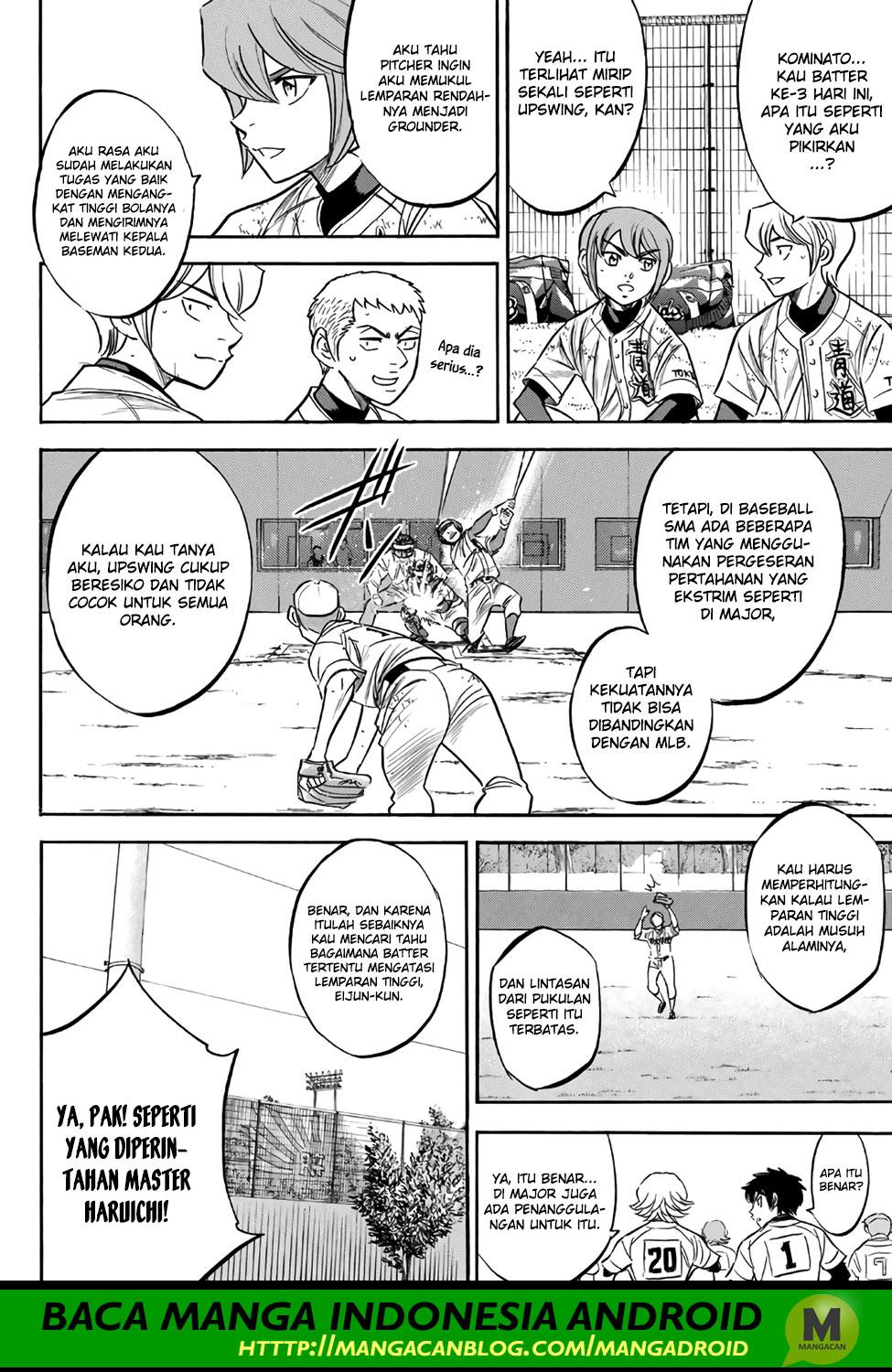 Diamond no Ace Act 2 chapter 169 halaman 8