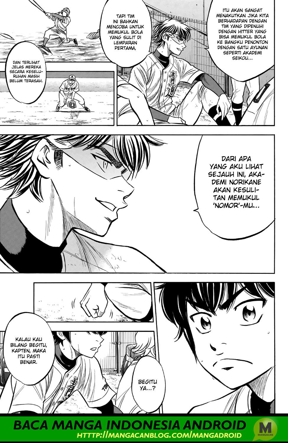 Diamond no Ace Act 2 chapter 169 halaman 9