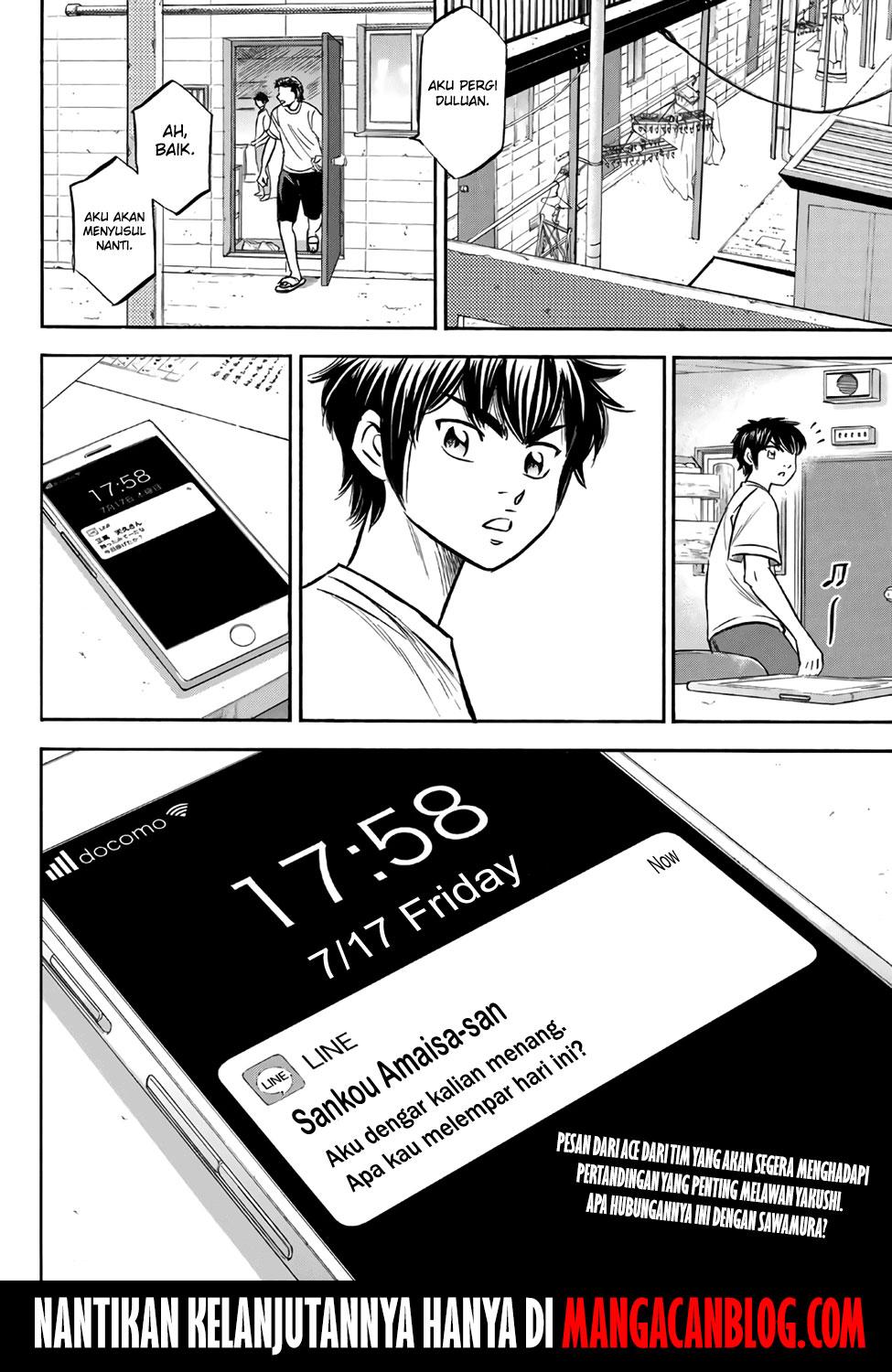 Diamond no Ace Act 2 chapter 169 halaman 20