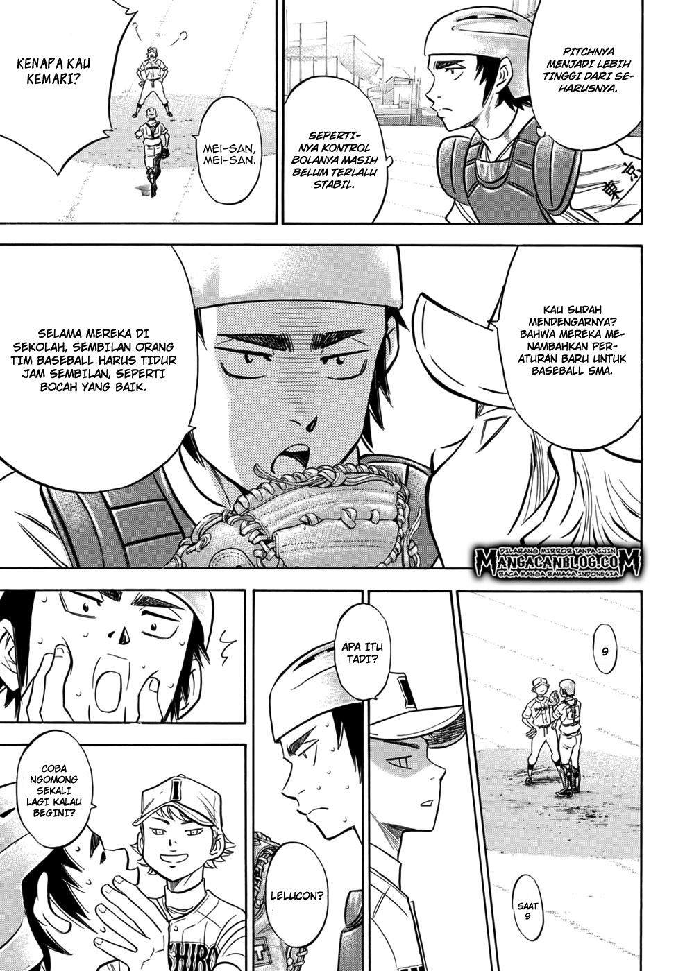 Diamond no Ace Act 2 Bab 17 halaman 11