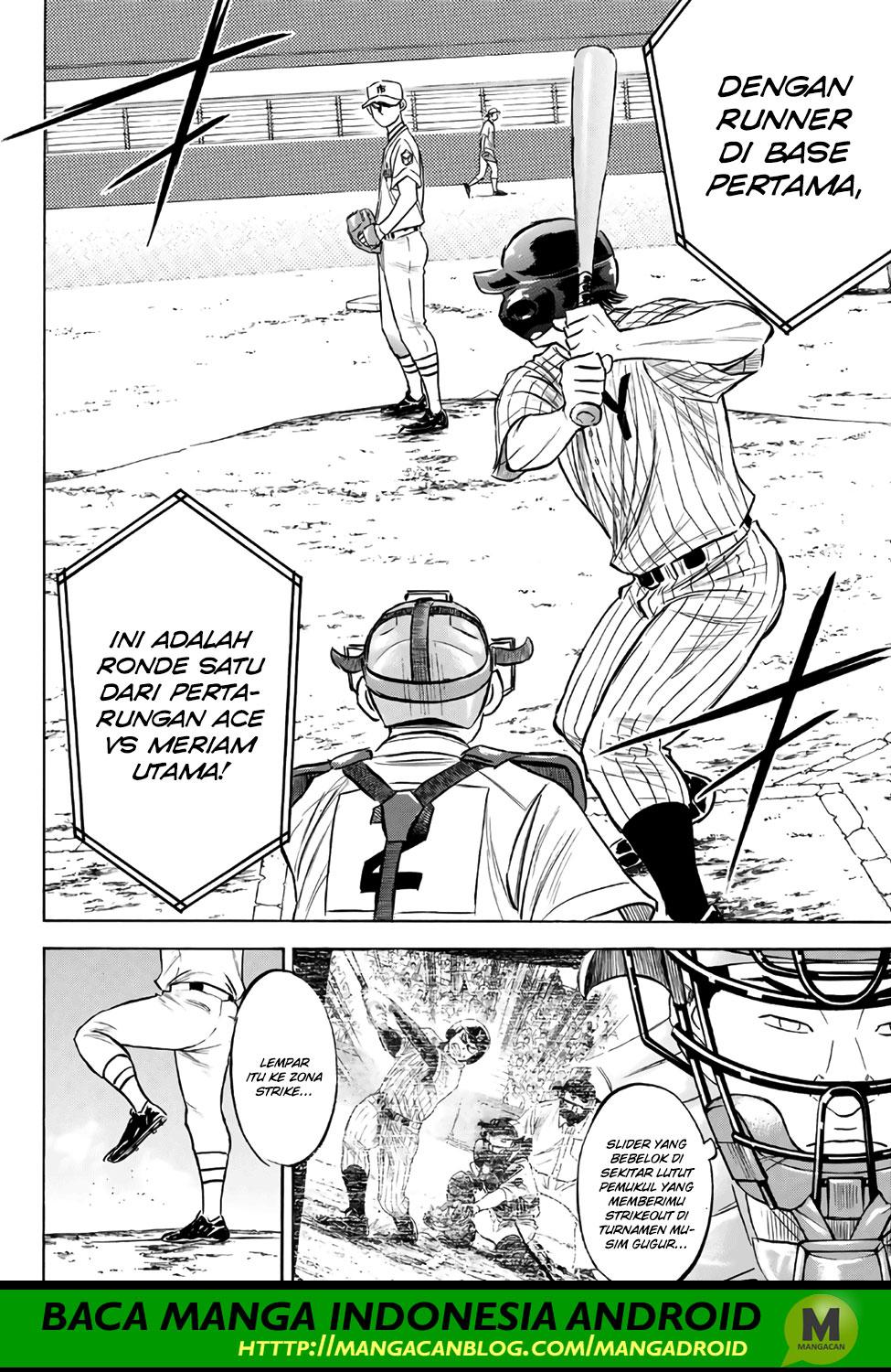 Diamond no Ace Act 2 Bab 172 halaman 14