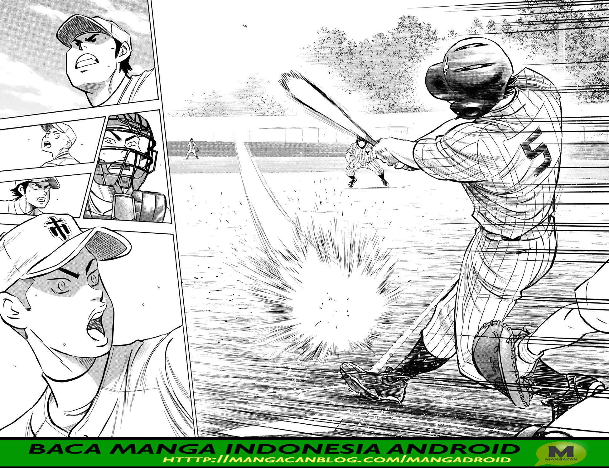Diamond no Ace Act 2 Bab 172 halaman 18
