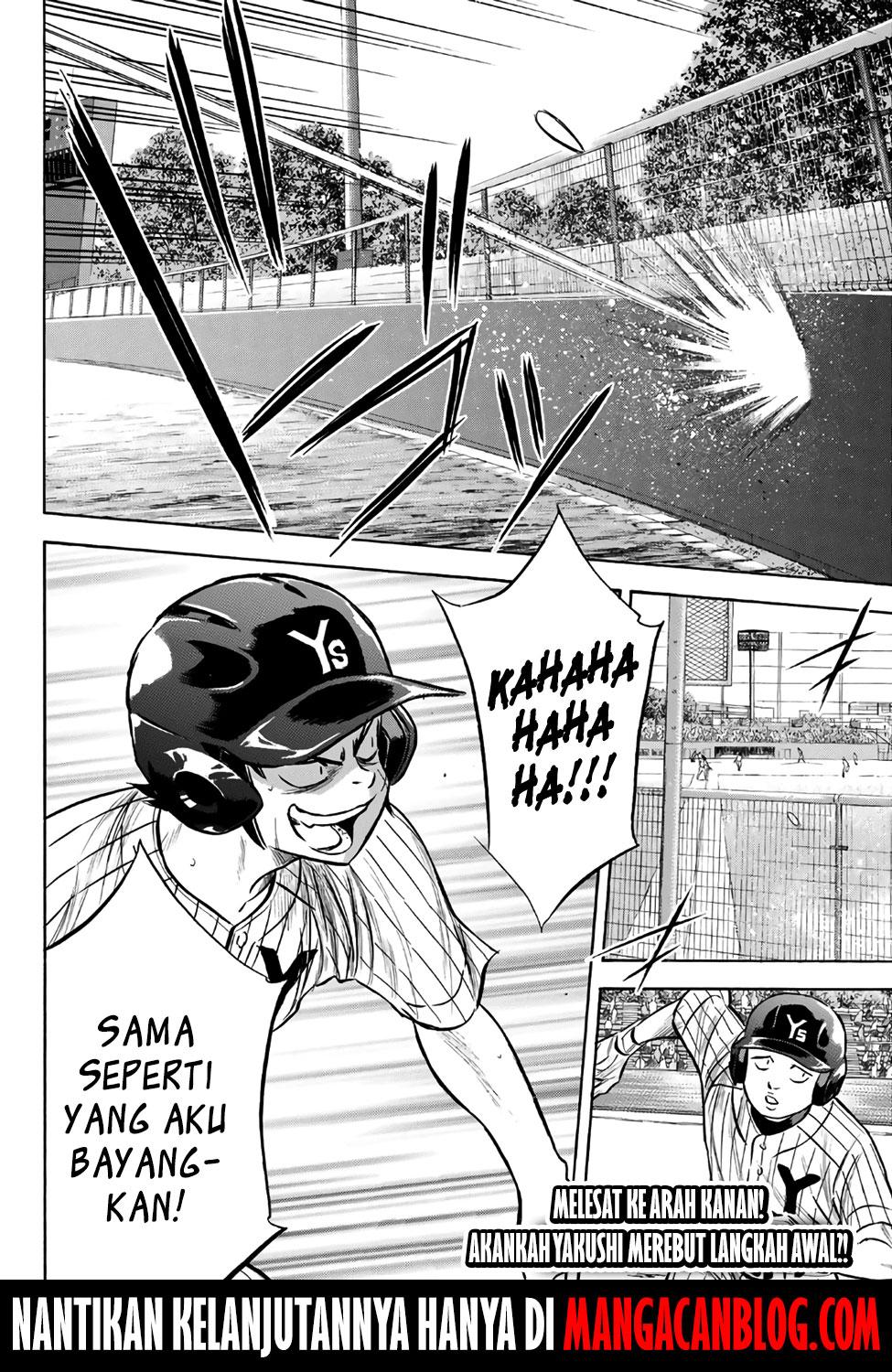 Diamond no Ace Act 2 Bab 172 halaman 19