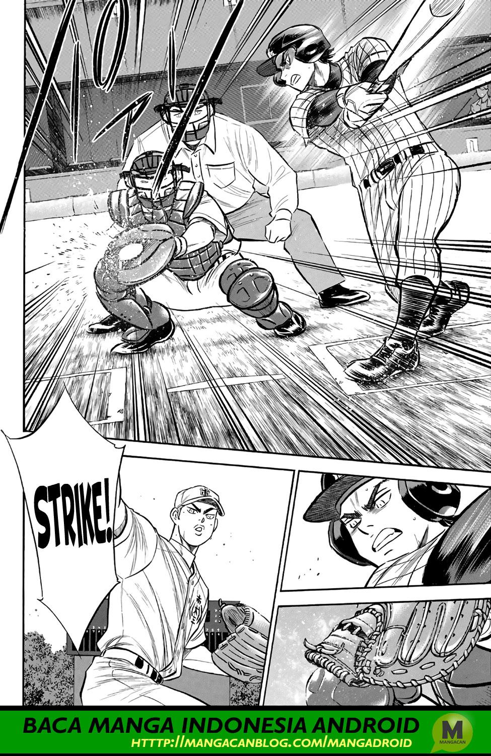 Diamond no Ace Act 2 chapter 173 halaman 8