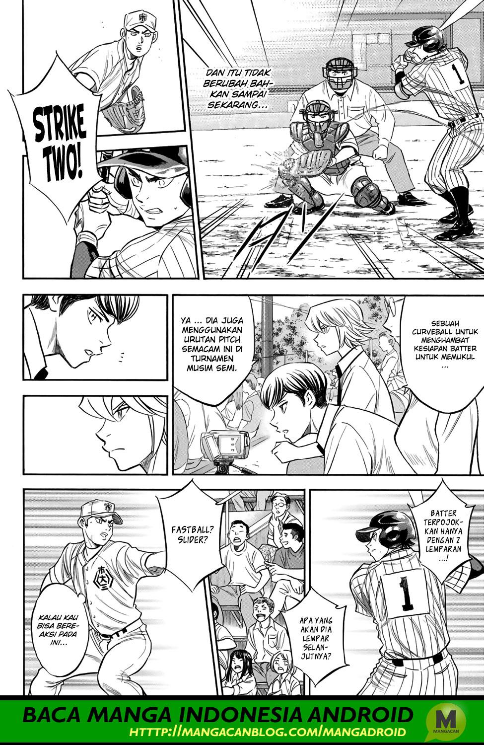 Diamond no Ace Act 2 chapter 173 halaman 10