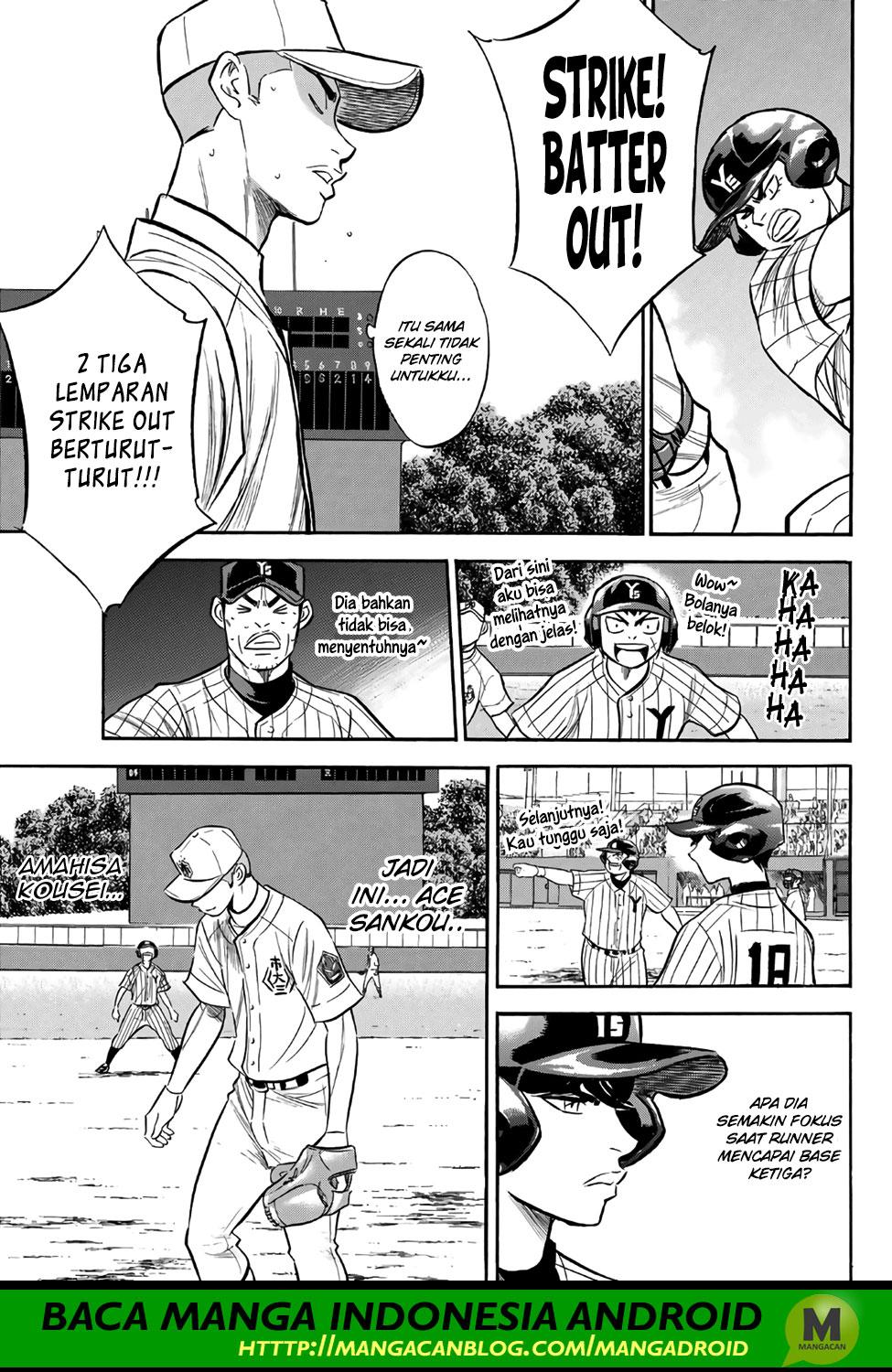 Diamond no Ace Act 2 chapter 173 halaman 15