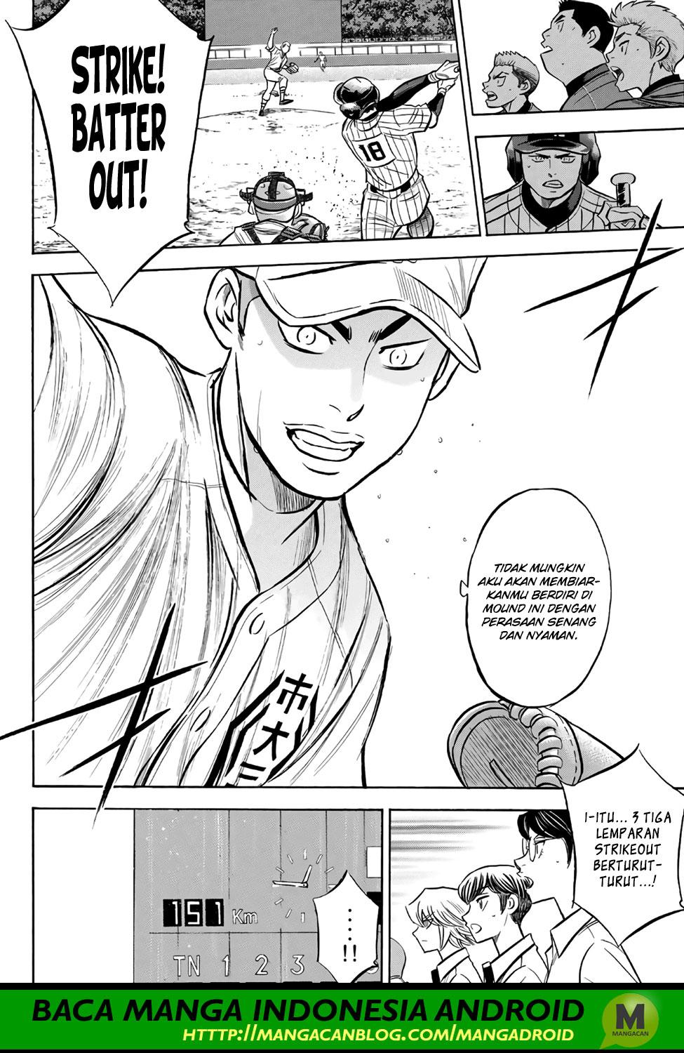 Diamond no Ace Act 2 chapter 173 halaman 18