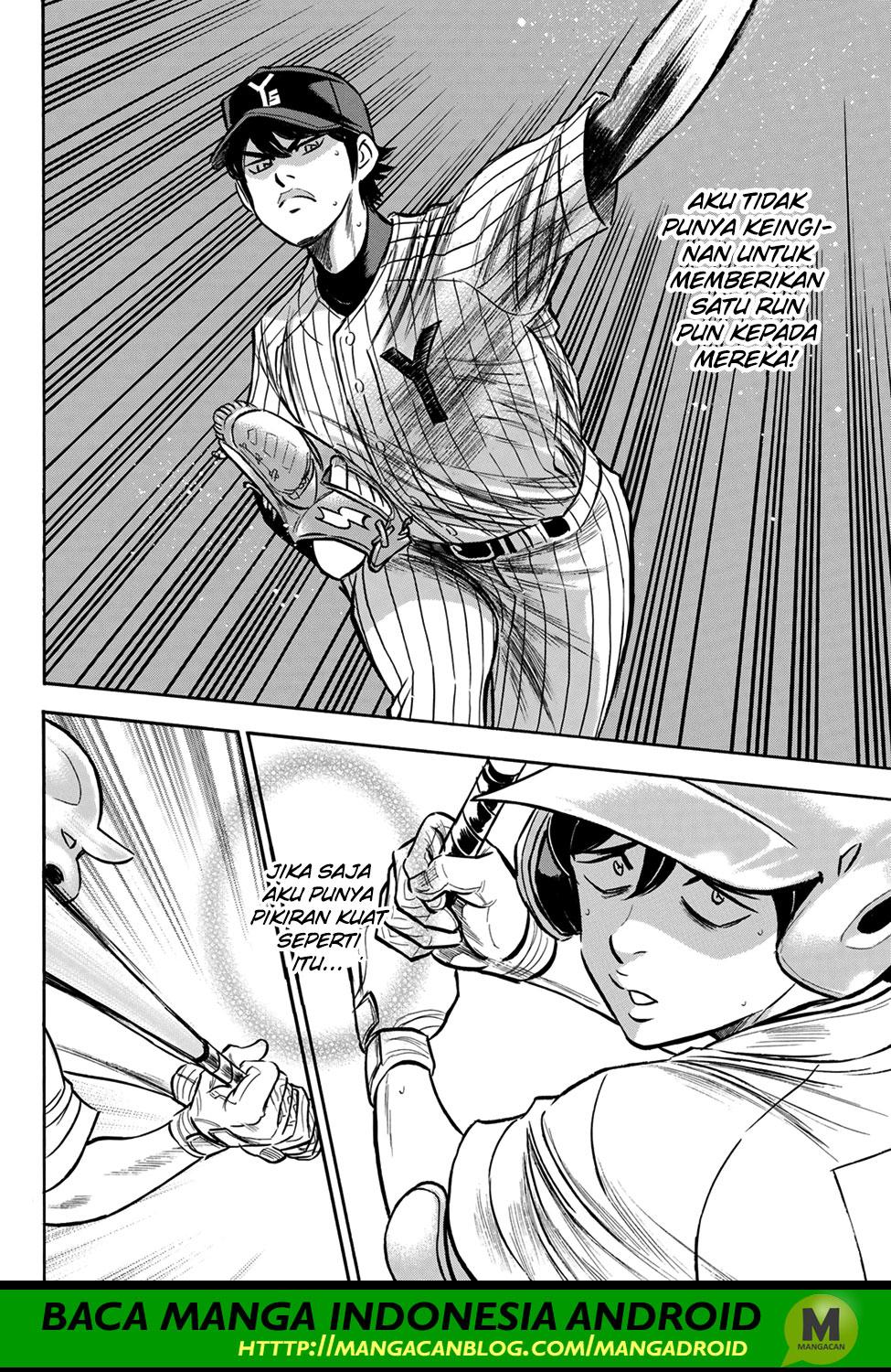 Diamond no Ace Act 2 Bab 174 halaman 4