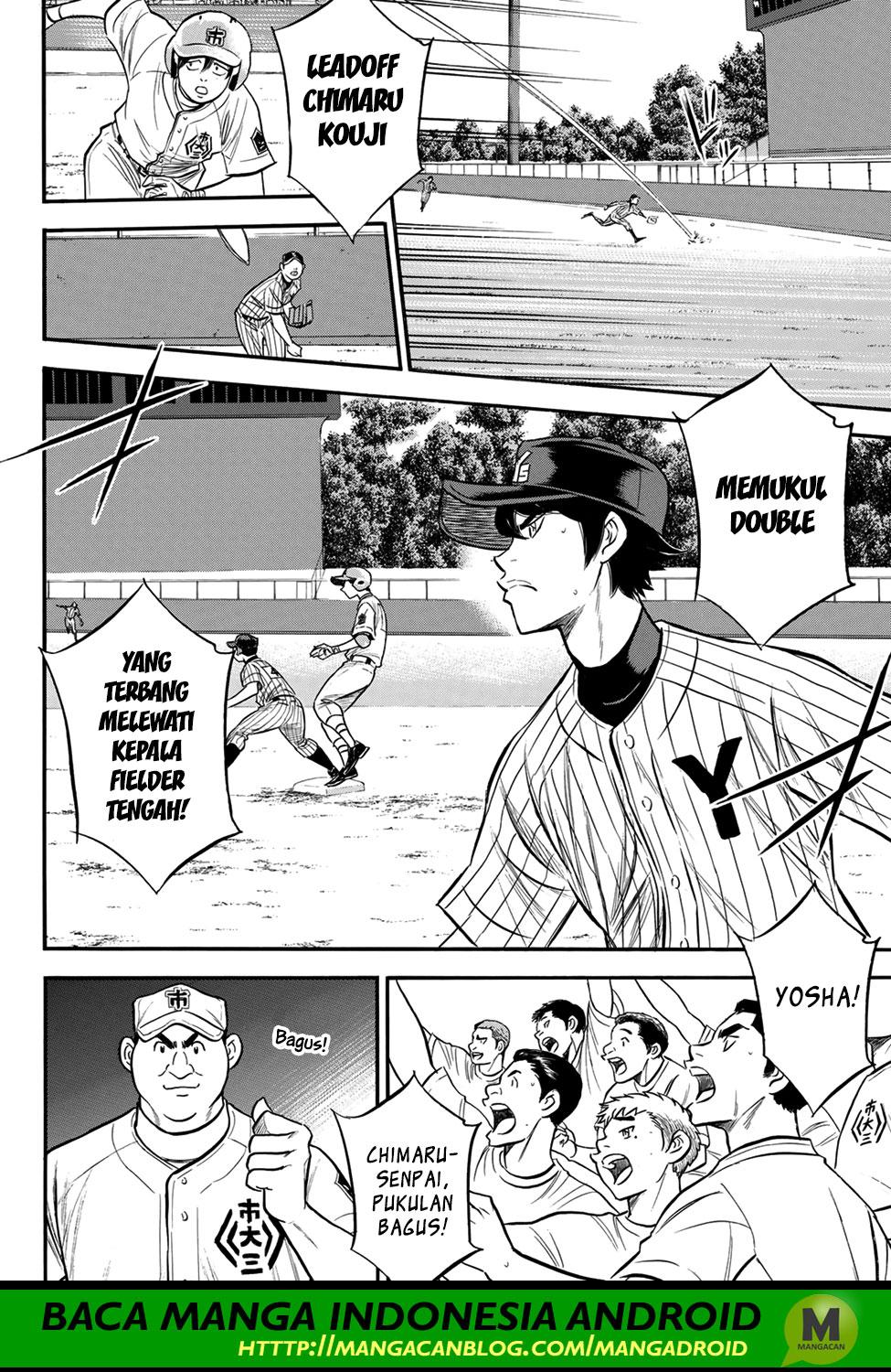 Diamond no Ace Act 2 Bab 174 halaman 6