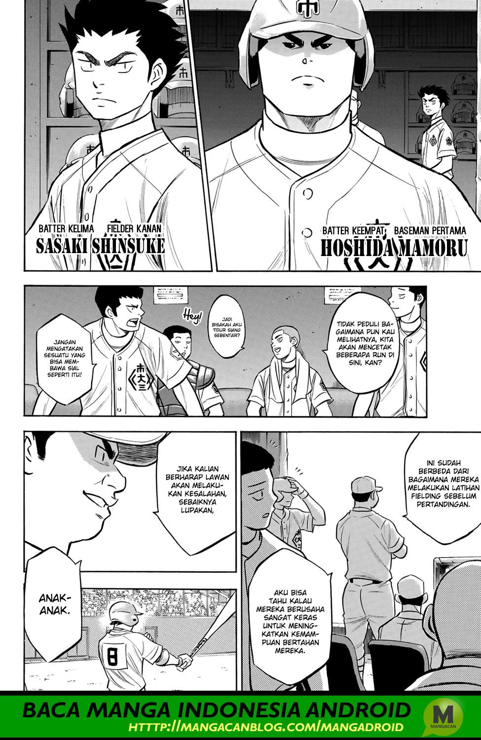 Diamond no Ace Act 2 Bab 174 halaman 10