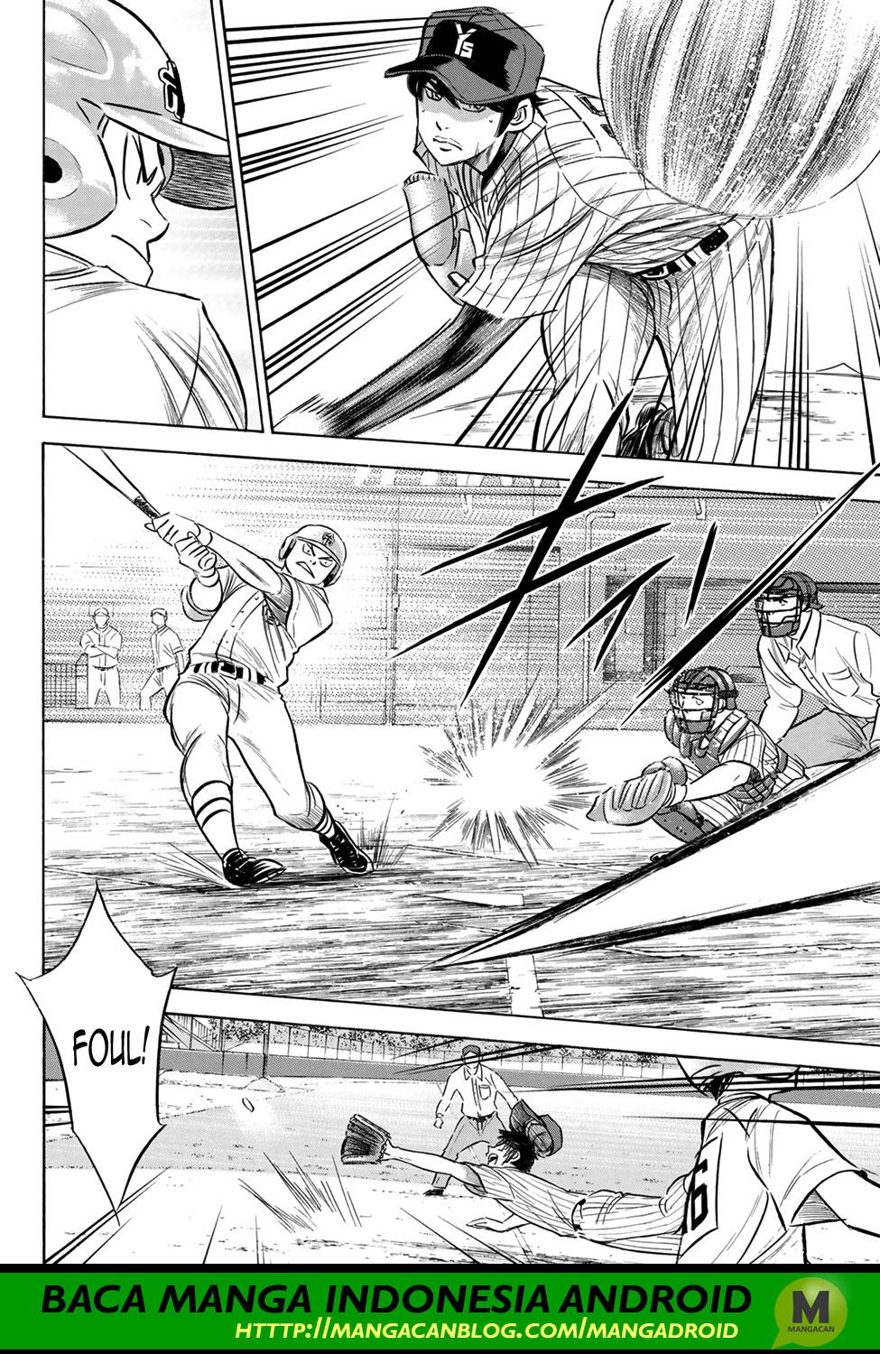 Diamond no Ace Act 2 Bab 174 halaman 14