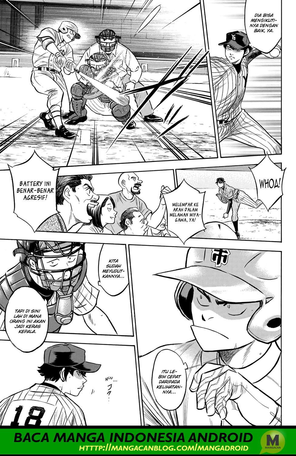 Diamond no Ace Act 2 Bab 174 halaman 15