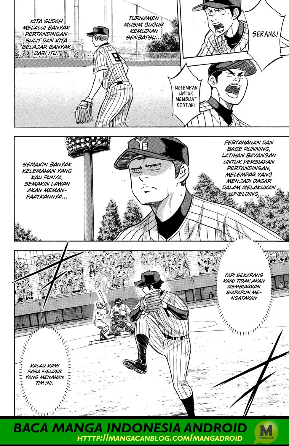 Diamond no Ace Act 2 Bab 174 halaman 16