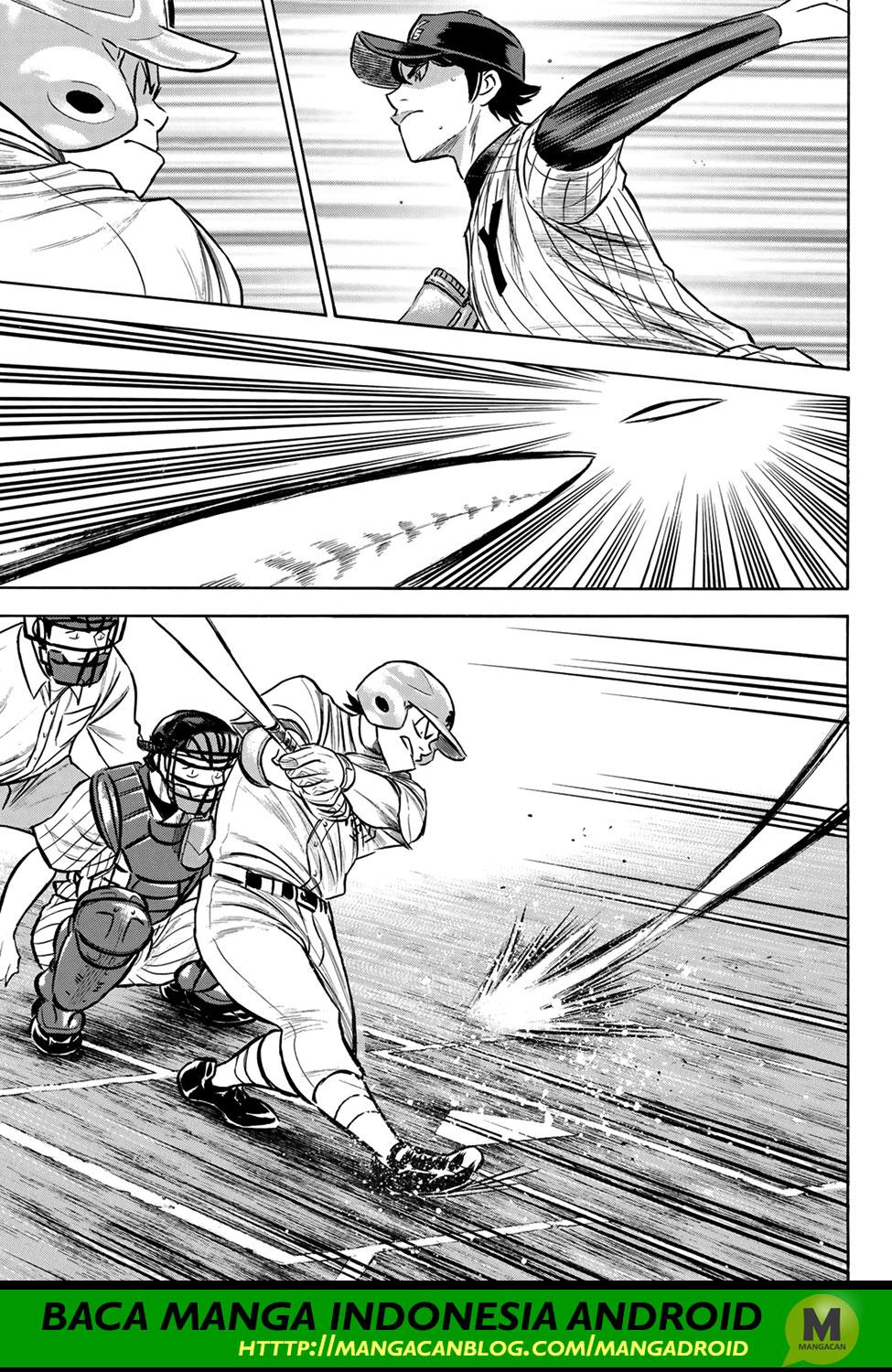 Diamond no Ace Act 2 Bab 174 halaman 17