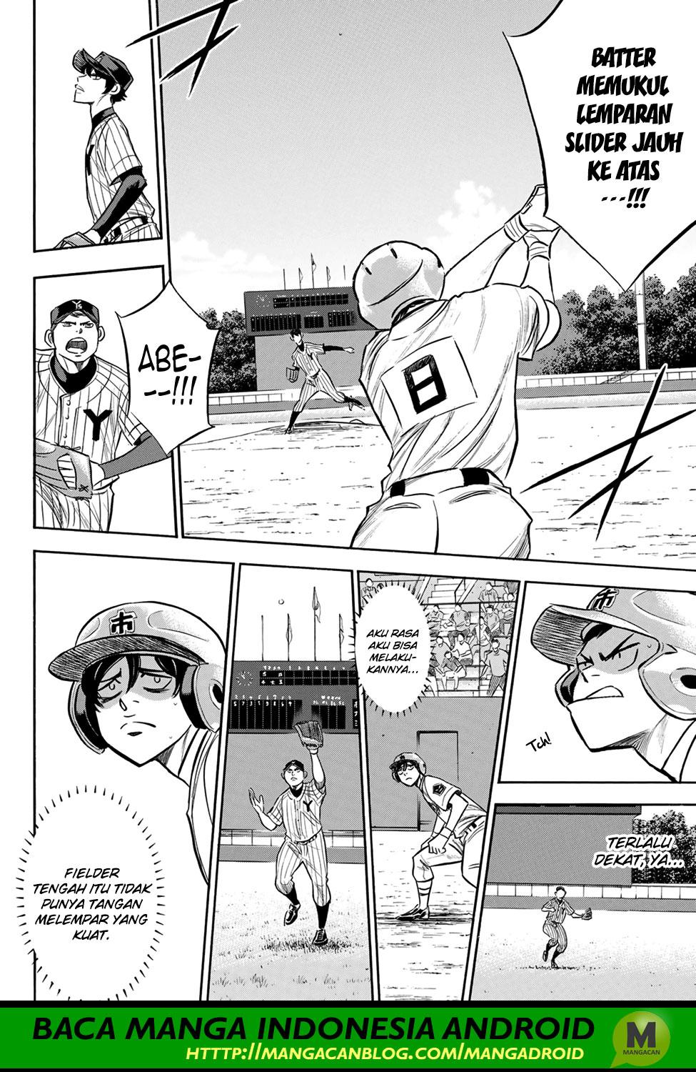 Diamond no Ace Act 2 Bab 174 halaman 18