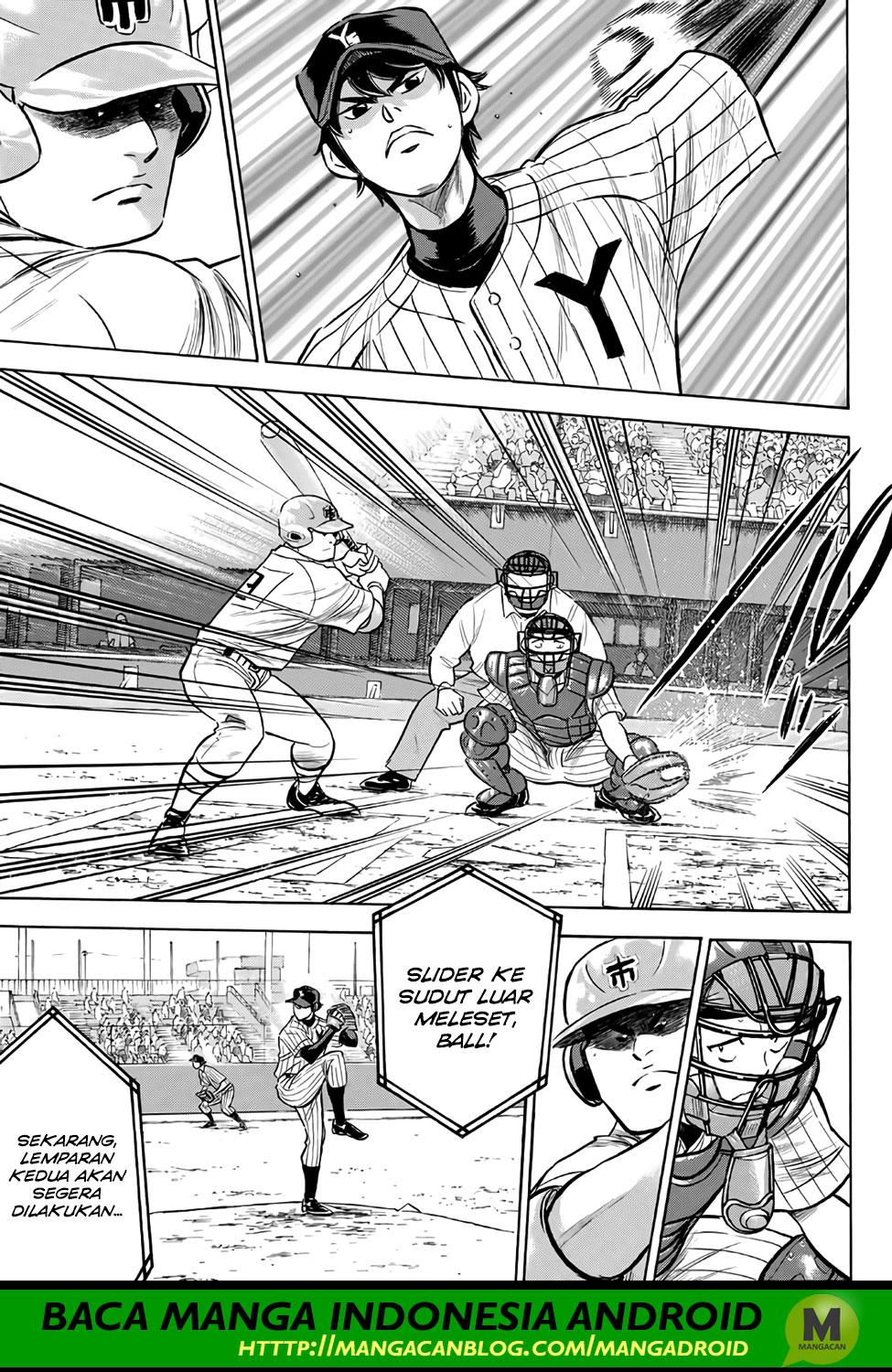 Diamond no Ace Act 2 Bab 175 halaman 3