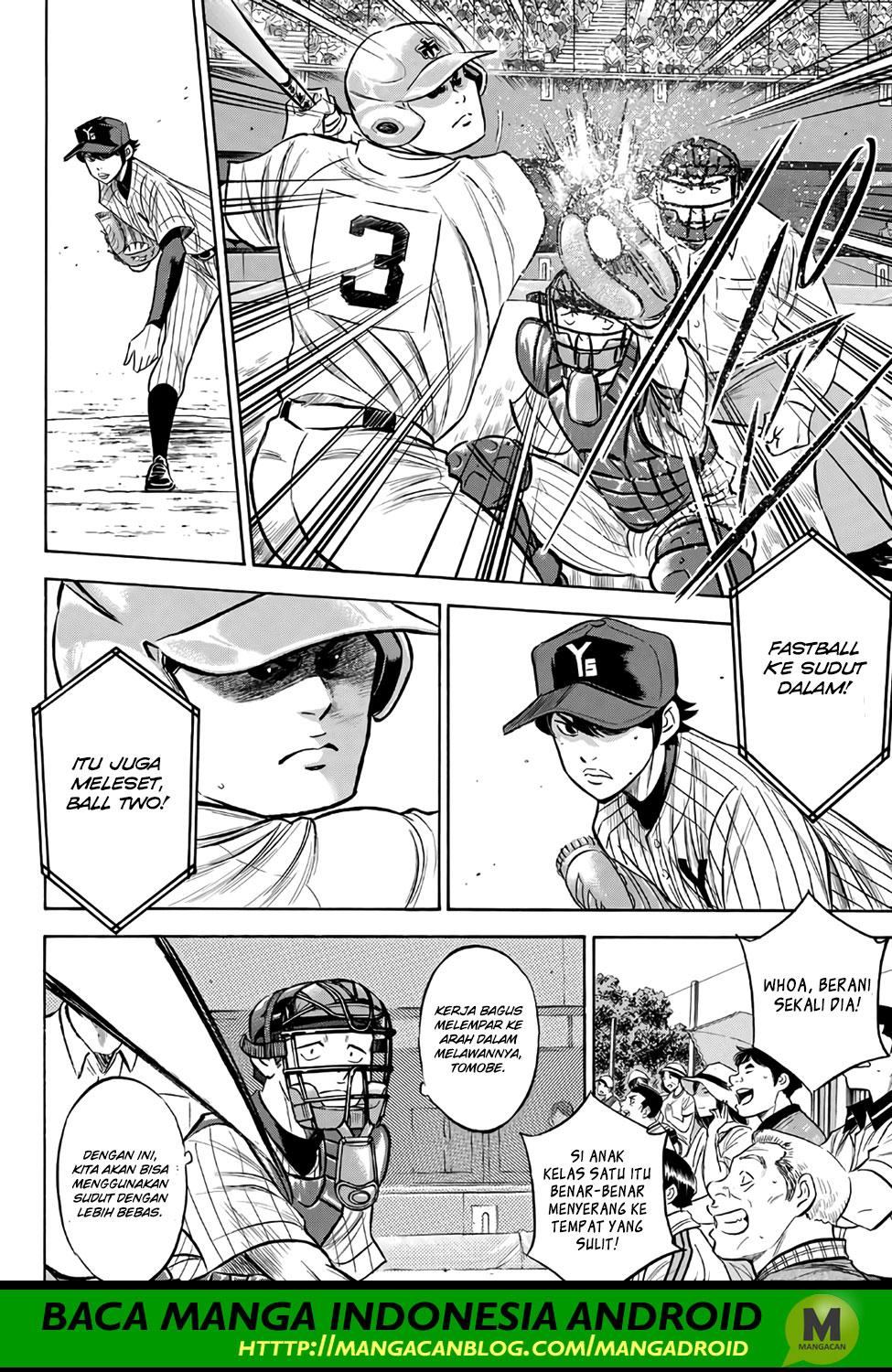 Diamond no Ace Act 2 Bab 175 halaman 4