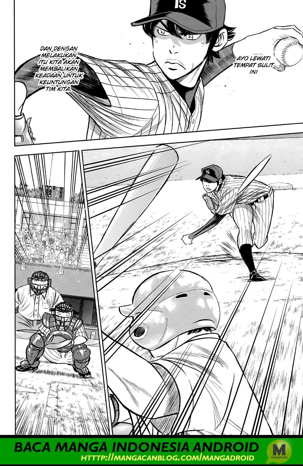 Diamond no Ace Act 2 Bab 175 halaman 6