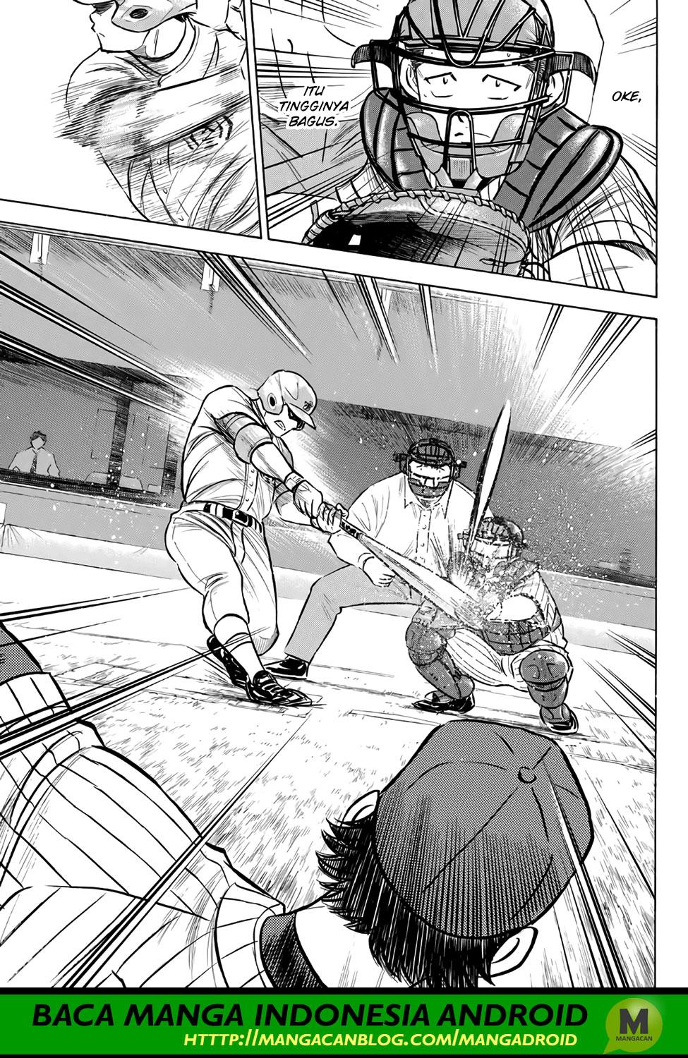 Diamond no Ace Act 2 Bab 175 halaman 7