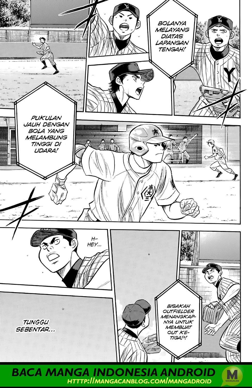 Diamond no Ace Act 2 Bab 175 halaman 9