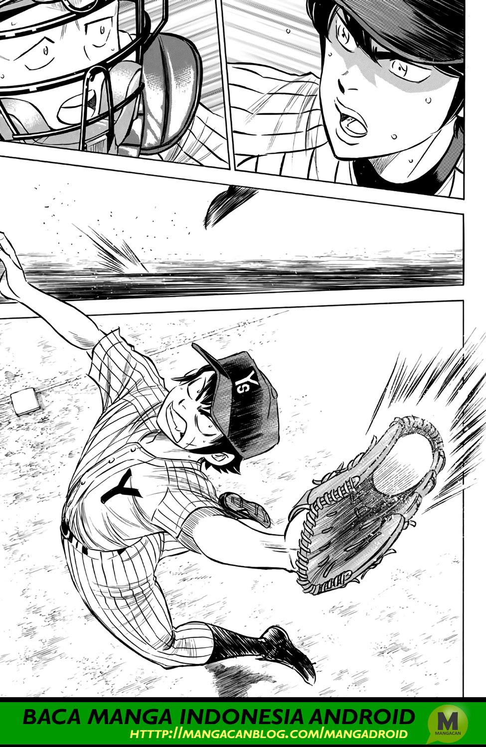 Diamond no Ace Act 2 Bab 175 halaman 15